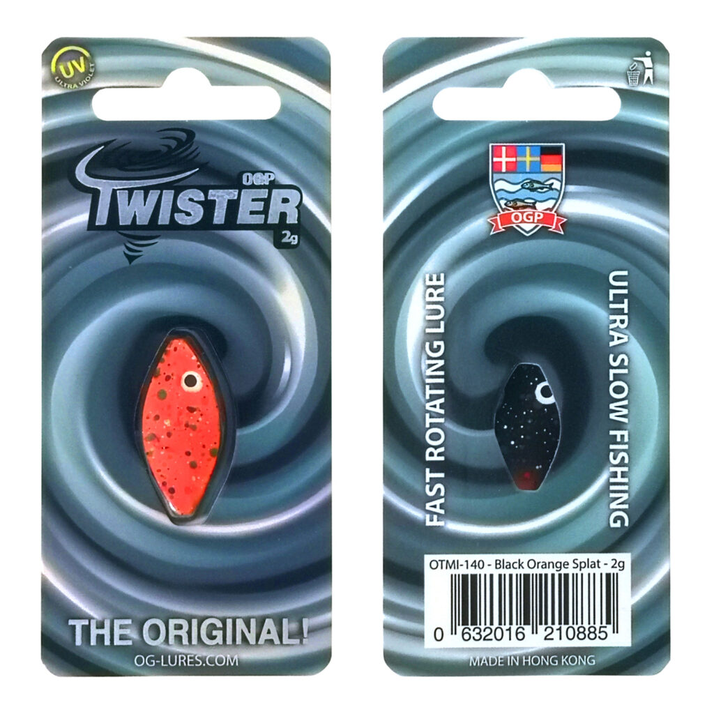 OGP Twister Black Orange Splat