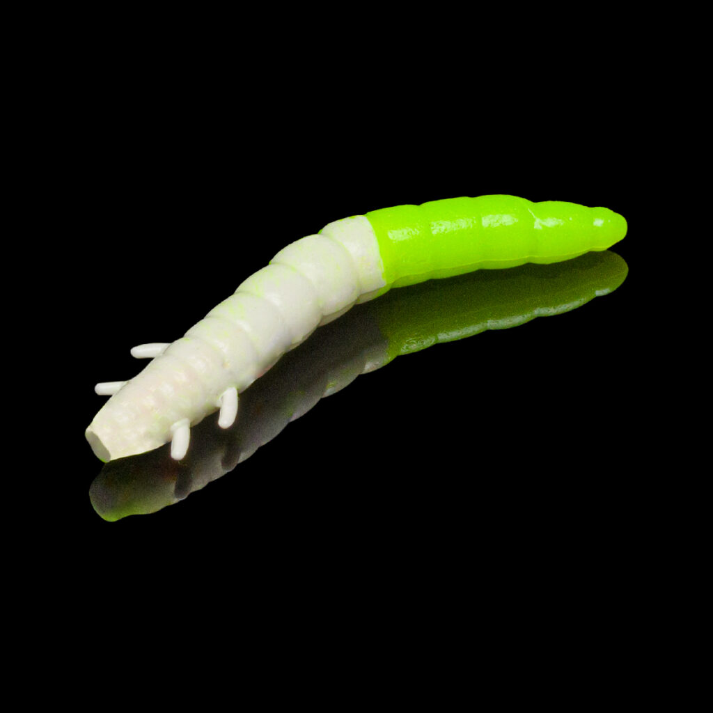 Soorex King Worm 55mm White Chartreuse