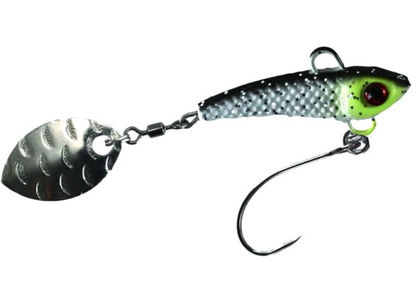 Paladin Ultralight Action Spin Jig 1,9g silver black green