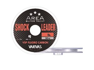 VARIVAS Super Trout Area Shock Leader Fluoro #0,6