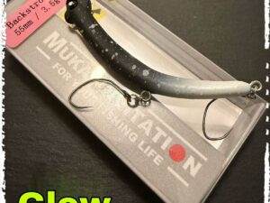 Mukai Fishing  Backstroke 55 Schwarz Weiß Limited Glow