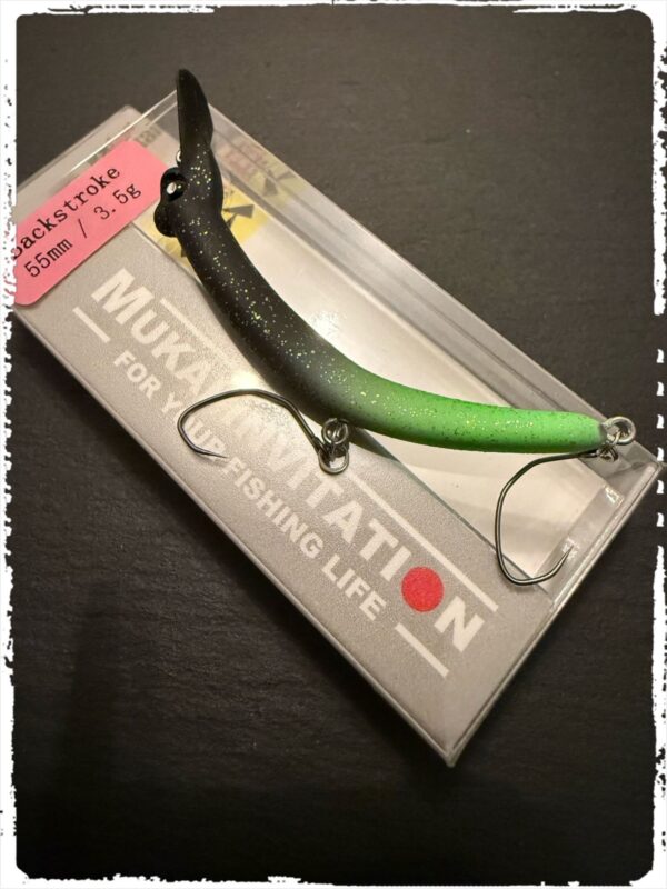 Mukai Fishing  Backstroke 55 schwarz chartreuse Limited