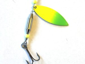 Spinner Barsch /Hecht Gelbchartreusegelb