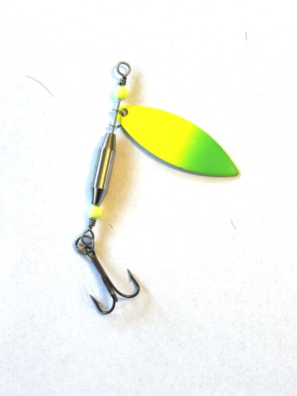 Spinner Barsch /Hecht Gelbchartreusegelb