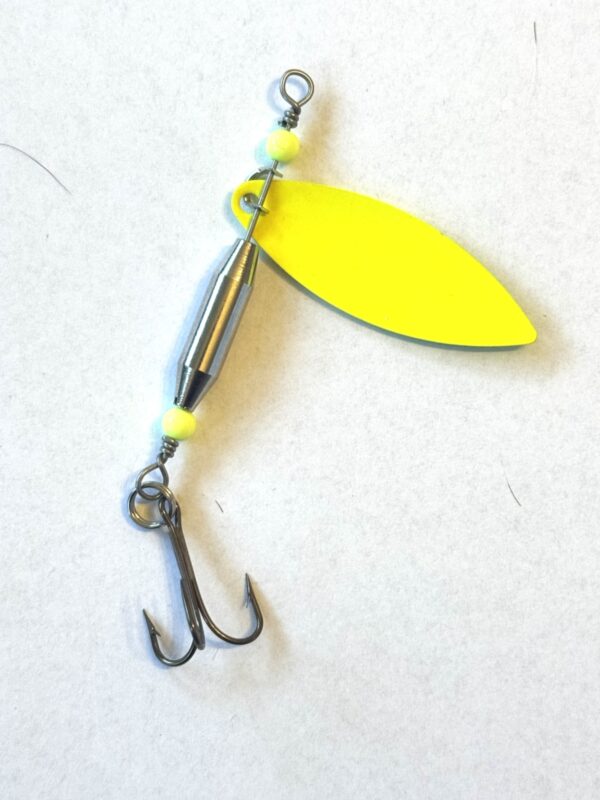 Spinner Barsch /Hecht Gelbchartreusegelb – Bild 2
