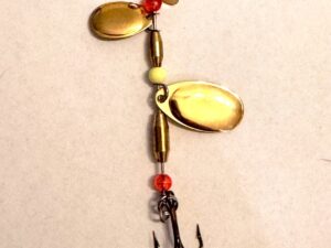 Spinner Duo Barsch/Forelle Gold