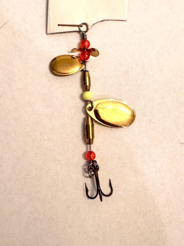Spinner Duo Barsch/Forelle Gold
