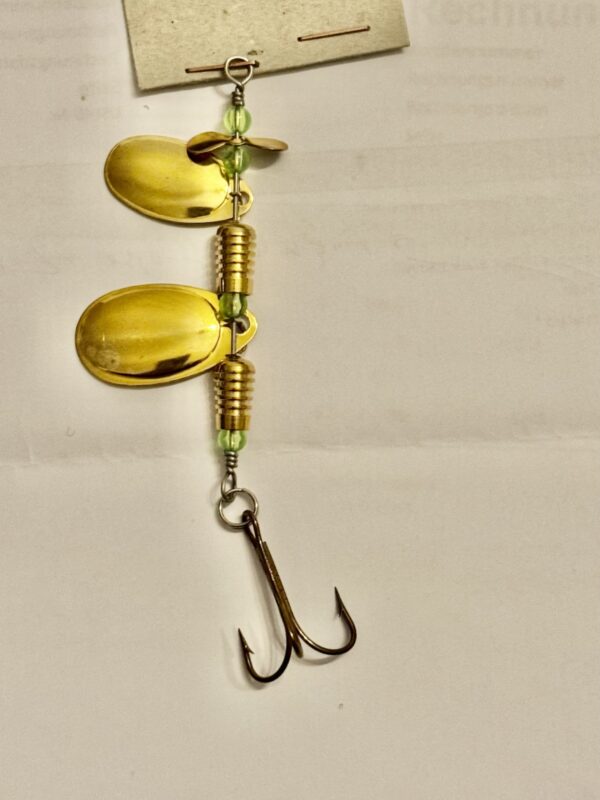 Spinner Duo Barsch/Forelle Gold